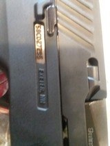 NEW SIG ARMS MODEL P320 CARRY 9MM HARD PLASTIC CASE AND SIG MOLDED HOLSTER EXTRA CLIP - 9 of 12