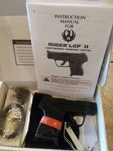 NEW RUGER LCP II 380 ACP 2.75 LIGHT WEIGHT COMPACT PISTOL IN THE BOX - 1 of 11