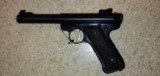USED RUGER MARK II 22LR GOOD SHAPE PRICED TO SELL - 1 of 10