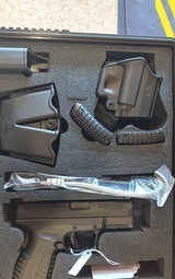 USED SPRINGFIELD XDM 9MM WITH ORIGINAL CASE, SPEED LOADER, EXTRA BUTT GAURDS,LOCK , HOLSTER,EXTRACLIP , DUAL CLIP HOLDER - 5 of 21