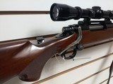 USED REMINGTON MODEL 700 WITH SCOPE AND LEATHER SLING - 11 of 15