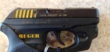 USED RUGER LCP .380 ACP OWNER COLORED LETTERING YELLOW WILL CLEAN OFF WITH SOME EFFORT PRICED ACCORDINGLY WITH FREE BOX OF AMMO - 7 of 11