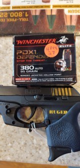 USED RUGER LCP .380 ACP OWNER COLORED LETTERING YELLOW WILL CLEAN OFF WITH SOME EFFORT PRICED ACCORDINGLY WITH FREE BOX OF AMMO - 11 of 11