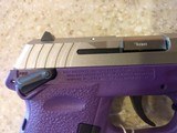 NEW SCCY CPX 1 SS 9MM 10ROUND PURPLE AND STAINLESS - 7 of 8