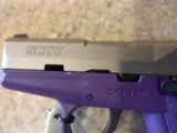 NEW SCCY CPX 1 SS 9MM 10ROUND PURPLE AND STAINLESS - 4 of 8
