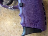 NEW SCCY CPX 1 SS 9MM 10ROUND PURPLE AND STAINLESS - 2 of 8