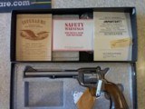 Pair of Used Interarms Virginian's 44 Magnum Revolver with Leather Holster and original Boxes - 21 of 25