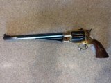 Used Pietta Remington 1858 44cal good condition black powder revolver - 1 of 17