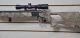 Used CVA Optima 50cal black powder rifle with scope - 6 of 18