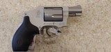 Used Smith & Wesson Model 642 38 spl hammerless revolver - 9 of 14