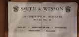 Used Smith and Wesson Model 3638 Special Good Condition Original Box - 2 of 14