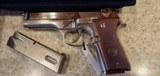 Slightly used Beretta Model 92 SB 9MM Original Box Very Clean - 2 of 16