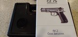 Used CZ75B 40 cal S&W very good shape with extra mag box and manuals - 18 of 18