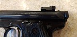Used Ruger MKII 22LR with original hard plastic case, lock and manual - 10 of 19