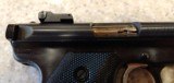 Used Ruger MKII 22LR with original hard plastic case, lock and manual - 16 of 19