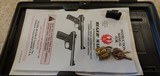 Used Ruger MKII 22LR with original hard plastic case, lock and manual - 5 of 19