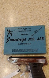 Used Jennings J22 22LR
Original Box Extra Magazine Like New Condition - 1 of 10