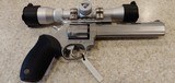 Used Taurus Tracker .17 HMR stainless with black grips includes long range nikon BDC scope - 9 of 16