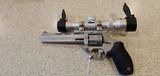 Used Taurus Tracker .17 HMR stainless with black grips includes long range nikon BDC scope - 16 of 16