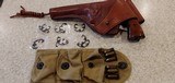 Used Colt US 1917 45 ACP with 14 moon clips ( 7 sets)
holster and ammo bag - 1 of 22