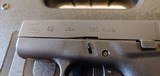 Used Glock Model 42 380 cal case 9 extra mags good condition - 8 of 15