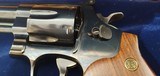 Used Smith and Wesson Model 29 44 Magnum with wooden case and plastic case good condition - 19 of 21