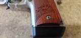 New Kimber Micro 9 Two Tone Black and Silver Rosewood Grip - 6 of 17