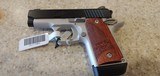 New Kimber Micro 9 Two Tone Black and Silver Rosewood Grip - 16 of 17