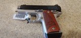 New Kimber Micro 9 Two Tone Black and Silver Rosewood Grip - 5 of 17