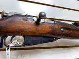 Used Russian Mosin-Nagant 7.62x54r fair condition bore is dirty and rifling is worn with leather strap - 7 of 16