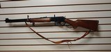 Used marlin 336 30-30 20" barrel leather strap good condition - 1 of 21