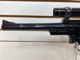 Used Smith and Wesson Model 29 44 Magnum 8" barrel leupold M8-2x Scope very good condition - 4 of 6