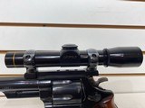 Used Smith and Wesson Model 29 44 Magnum 8" barrel leupold M8-2x Scope very good condition - 5 of 6