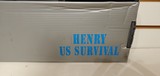 Used Henry Survival Rifle 22LR 16" barrel 2 magazine original box whole assembly fits in stock and it floats. good condition - 9 of 20