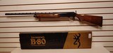 Used Browning B80 20 Gauge 28" barrel invector chokes original box good condition - 1 of 18