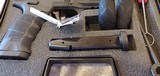 New SAR9 Blue 9mm , Hard Plastic Case, grip adjusters, 2 -17 magazines, lock , manual, extras see photos new condition - 3 of 19