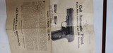 Used Colt 1903 .32acp original box, manuals DOM 1911 good condition very collectible - 17 of 19