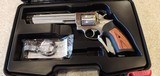 New Ruger GP 100 7" barrel 7 Shot stainless new condition in hard plastic case - 1 of 23