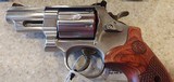 New Smith and Wesson 629 3" barrel 44 Magnum Stainless Steel New Condition in hard plastic case - 6 of 20
