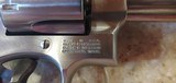 New Smith and Wesson 629 3" barrel 44 Magnum Stainless Steel New Condition in hard plastic case - 15 of 20