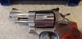 New Smith and Wesson 629 3" barrel 44 Magnum Stainless Steel New Condition in hard plastic case - 7 of 20