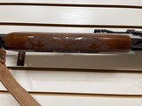 Used Remington 1100 12 Gauge Deer Gun 22" barrelsmooth bore tasco scope leather strap very good condition - 8 of 25