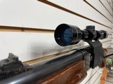 Used Remington 1100 12 Gauge Deer Gun 22" barrelsmooth bore tasco scope leather strap very good condition - 7 of 25