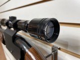 Used Remington 1100 12 Gauge Deer Gun 22" barrelsmooth bore tasco scope leather strap very good condition - 11 of 25