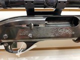 Used Remington 1100 12 Gauge Deer Gun 22" barrelsmooth bore tasco scope leather strap very good condition - 9 of 25