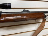 Used Remington 1100 12 Gauge Deer Gun 22" barrelsmooth bore tasco scope leather strap very good condition - 3 of 25