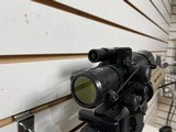 Used Anderson AM15300 blackout 16" barrel scope, green dot laser 30 round magazine very good condition - 8 of 19