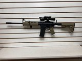 Used Anderson AM15300 blackout 16" barrel scope, green dot laser 30 round magazine very good condition - 1 of 19