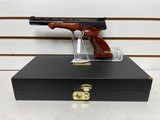 Used Browning Medalist22 LR in display case , barrel weights, missing screw driver tool and key a great addition to any collection - 1 of 10