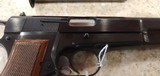 Used Belgium Browning H-Power 3 1/2 inch barrel 9mm 3 magazines good condition - 16 of 23